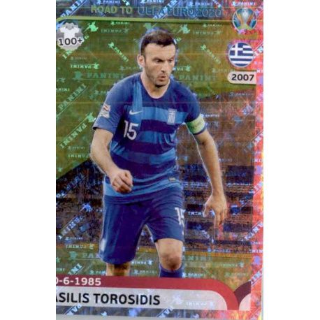 Vasilis Torosidis Greece 130 Panini Road to UEFA EURO 2020 Sticker Collection