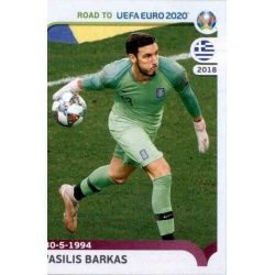 Vasilis Barkas Greece 131 Panini Road to UEFA EURO 2020 Sticker Collection