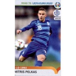 Dimitris Pelkas Greece 140 Panini Road to UEFA EURO 2020 Sticker Collection