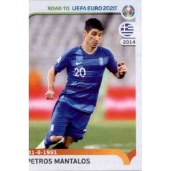 Petros Mantalos Greece 141 Panini Road to UEFA EURO 2020 Sticker Collection