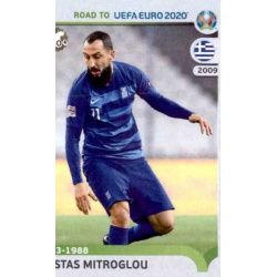 Kostas Mitroglou Greece 144 Panini Road to UEFA EURO 2020 Sticker Collection