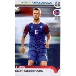 Ragnar Sigurdsson Iceland 153 Panini Road to UEFA EURO 2020 Sticker Collection