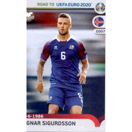 Ragnar Sigurdsson Iceland 153 Panini Road to UEFA EURO 2020 Sticker Collection