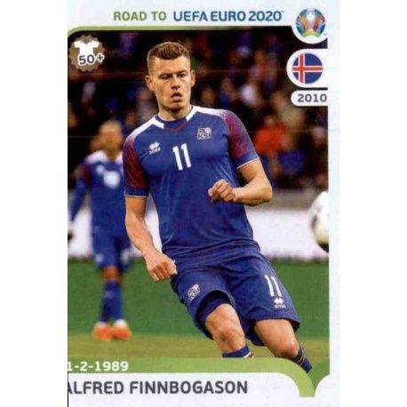Alfred Finnbogason Iceland 159 Panini Road to UEFA EURO 2020 Sticker Collection