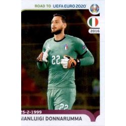 Gianluigi Donnarumma Italy 163 Panini Road to UEFA EURO 2020 Sticker Collection