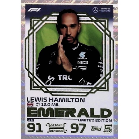 Lewis Hamilton Limited Edition - Emerald LE37