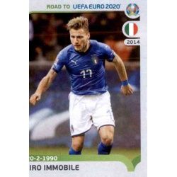 Ciro Immobile Italy 176 Panini Road to UEFA EURO 2020 Sticker Collection