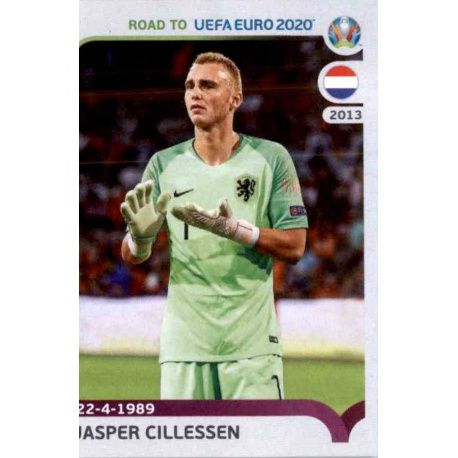 Jasper Cillessen Netherlands 179 Panini Road to UEFA EURO 2020 Sticker Collection