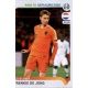 Frenkie de Jong Netherlands 186 Panini Road to UEFA EURO 2020 Sticker Collection
