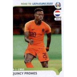 Quincy Promes Netherlands 190 Panini Road to UEFA EURO 2020 Sticker Collection