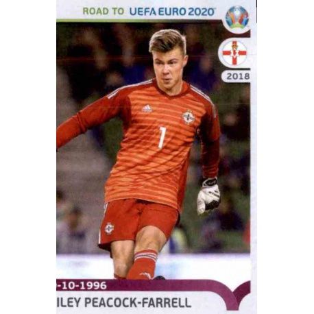 Bailey Peacock-Farrell Northern Ireland 195 Panini Road to UEFA EURO 2020 Sticker Collection