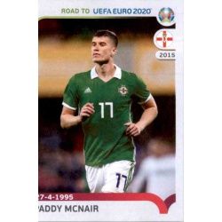 Paddy McNair Northern Ireland 199 Panini Road to UEFA EURO 2020 Sticker Collection