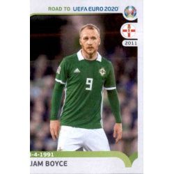 Liam Boyce Northern Ireland 208 Panini Road to UEFA EURO 2020 Sticker Collection