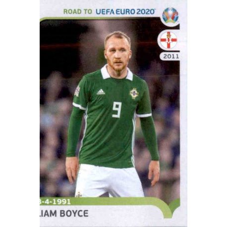 Liam Boyce Northern Ireland 208 Panini Road to UEFA EURO 2020 Sticker Collection