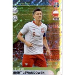 Robert Lewandowski Poland 210 Panini Road to UEFA EURO 2020 Sticker Collection