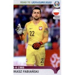 Łukasz Fabiański Poland 211 Panini Road to UEFA EURO 2020 Sticker Collection