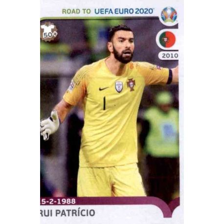 Rui Patrício Portugal 227 Panini Road to UEFA EURO 2020 Sticker Collection