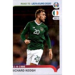 Richard Keogh Republic of Ireland 249 Panini Road to UEFA EURO 2020 Sticker Collection