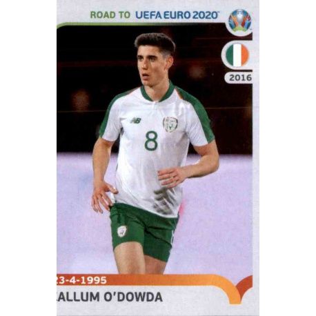Callum O'Dowda Republic of Ireland 255 Panini Road to UEFA EURO 2020 Sticker Collection