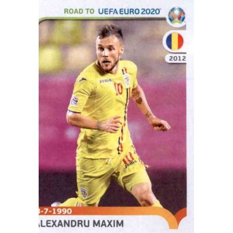 Alexandru Maxim Romania 270 Panini Road to UEFA EURO 2020 Sticker Collection