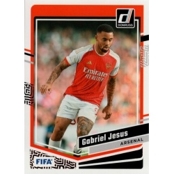 Cromos de Fútbol Gabriel Jesus Arsenal Soccer 2023-24 Panini Donruss