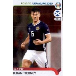 Kieran Tierney Scotland 294 Panini Road to UEFA EURO 2020 Sticker Collection