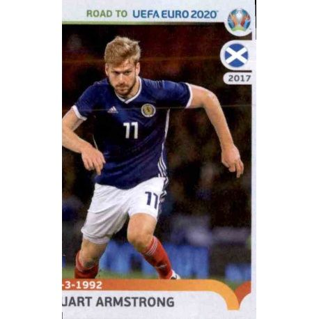 Stuart Armstrong Scotland 297 Panini Road to UEFA EURO 2020 Sticker Collection