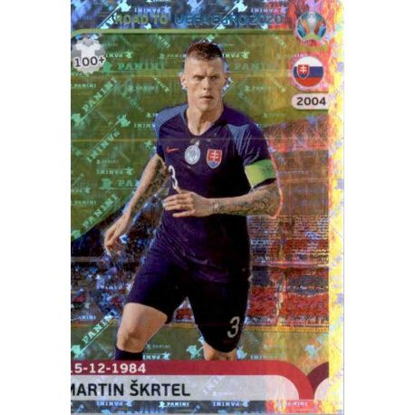 Martin Škrtel Slovakia 322 Panini Road to UEFA EURO 2020 Sticker Collection