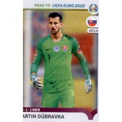 Martin Dúbravka Slovakia 323 Panini Road to UEFA EURO 2020 Sticker Collection