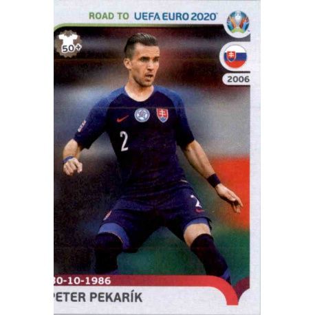 Peter Pekarík Slovakia 324 Panini Road to UEFA EURO 2020 Sticker Collection