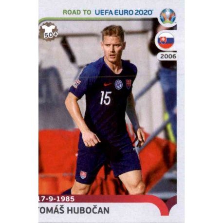 Tomáš Hubočan Slovakia 325 Panini Road to UEFA EURO 2020 Sticker Collection