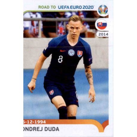 Ondrej Duda Slovakia 331 Panini Road to UEFA EURO 2020 Sticker Collection
