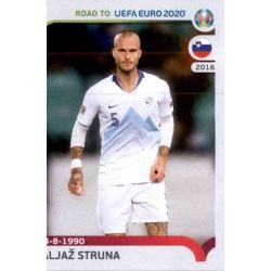 Aljaž Struna Slovenia 343 Panini Road to UEFA EURO 2020 Sticker Collection