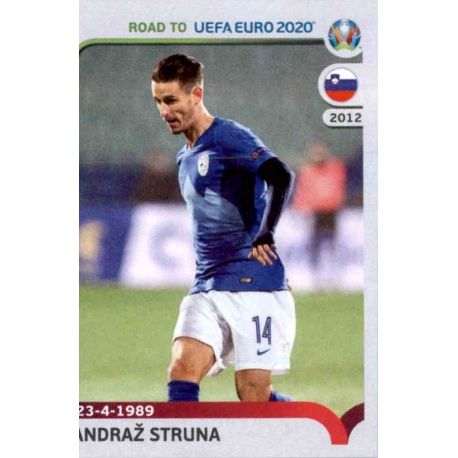 Andraž Struna Slovenia 344 Panini Road to UEFA EURO 2020 Sticker Collection