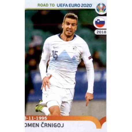 Domen Črnigoj Slovenia 349 Panini Road to UEFA EURO 2020 Sticker Collection