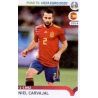 Daniel Carvajal Spain 359 Panini Road to UEFA EURO 2020 Sticker Collection