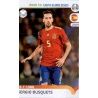Sergio Busquets Spain 360 Panini Road to UEFA EURO 2020 Sticker Collection