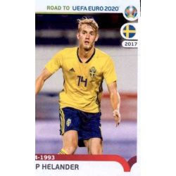 Filip Helander Sweden 374 Panini Road to UEFA EURO 2020 Sticker Collection