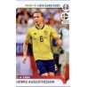 Ludwig Augustinsson Sweden 375 Panini Road to UEFA EURO 2020 Sticker Collection