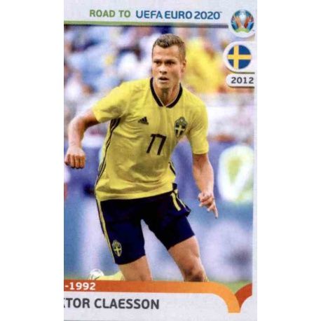 Viktor Claesson Sweden 383 Panini Road to UEFA EURO 2020 Sticker Collection