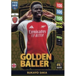 Bukayo Saka Golden Baller Arsenal 1