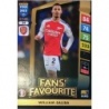 Sale Online William Saliba Fans' Favourite Fifa 365 2025 Adrenalyn XL
