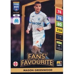 Mason Greenwood Fans' Favourite Olympique Marseille 99