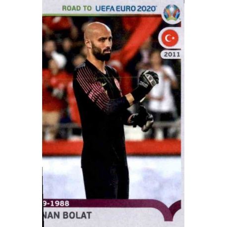 Sinan Bolat Turkey 403 Panini Road to UEFA EURO 2020 Sticker Collection