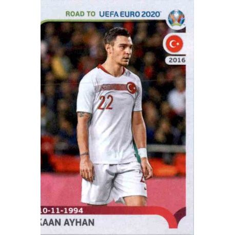 Kaan Ayhan Turkey 405 Panini Road to UEFA EURO 2020 Sticker Collection