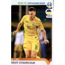 Serhiy Sydorchuk Ukraine 424 Panini Road to UEFA EURO 2020 Sticker Collection