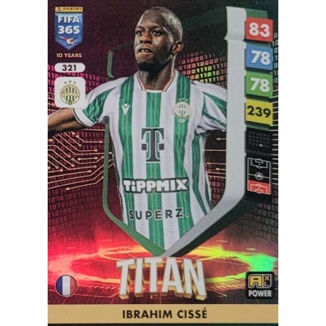 Ibrahim Cissé Titans Ferencvárosi TC 321