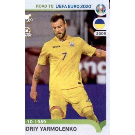 Andriy Yarmolenko Ukraine Sticker 432 Road to EM 2020 
