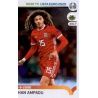 Ethan Ampadu Wales 446 Panini Road to UEFA EURO 2020 Sticker Collection