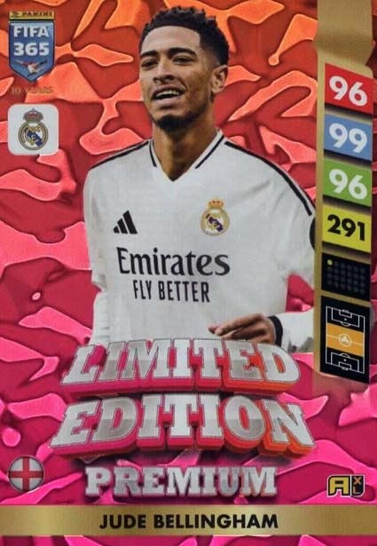 Sale Cards Jude Bellingham Premium Limited Edition Fifa 365 2025